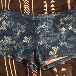 Spandex training shorts